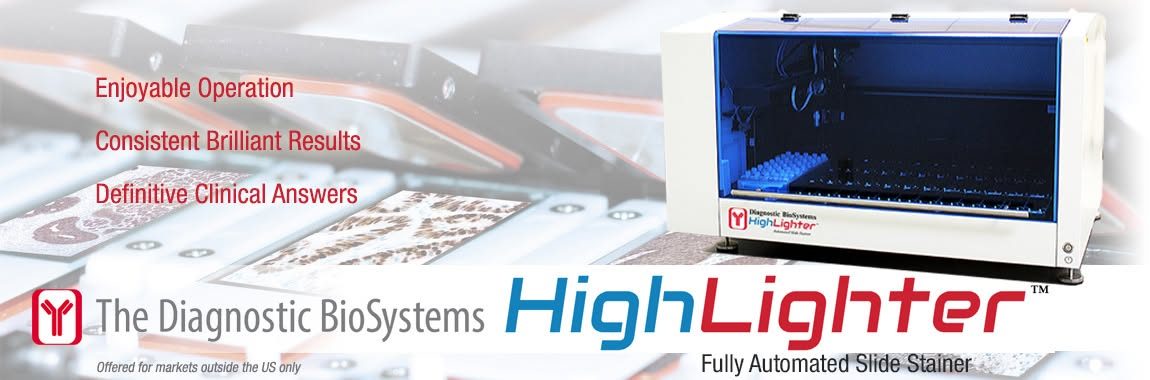 DBS HighLighter fully automated slide stainer launch banner